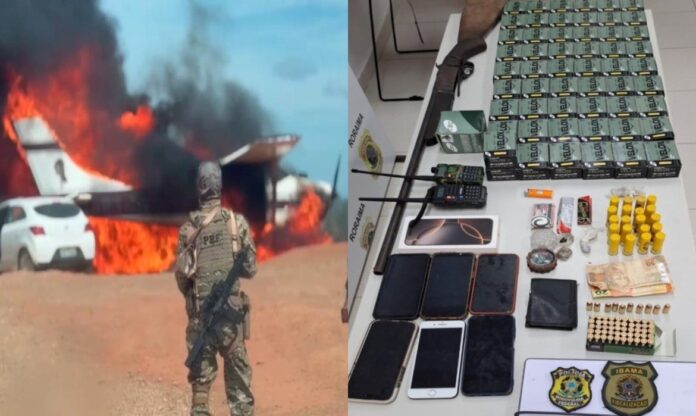 Operação garimpo ilegal Foto PRF